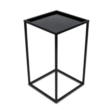 Soporte para plantas 40x24 cm negro