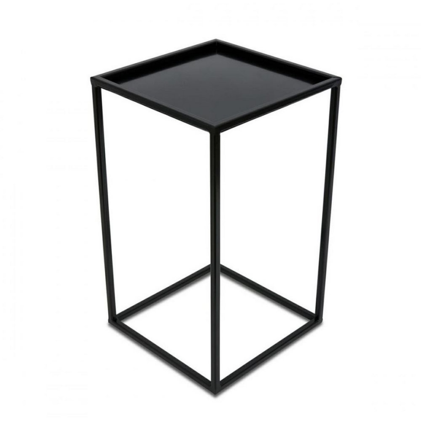 Soporte para plantas 40x24 cm negro