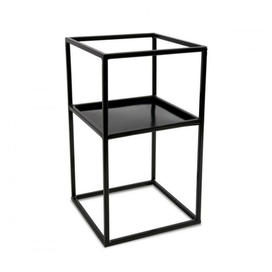 Soporte para plantas 40x24 negro