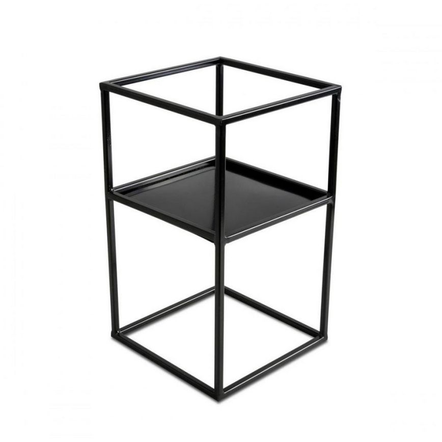 Soporte para plantas 40x24 negro