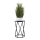 Soporte para plantas 40x24 cm negro