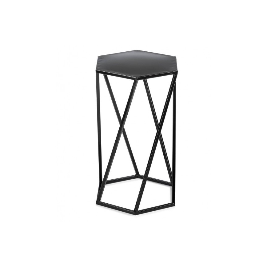 Soporte para plantas 40x24 cm negro