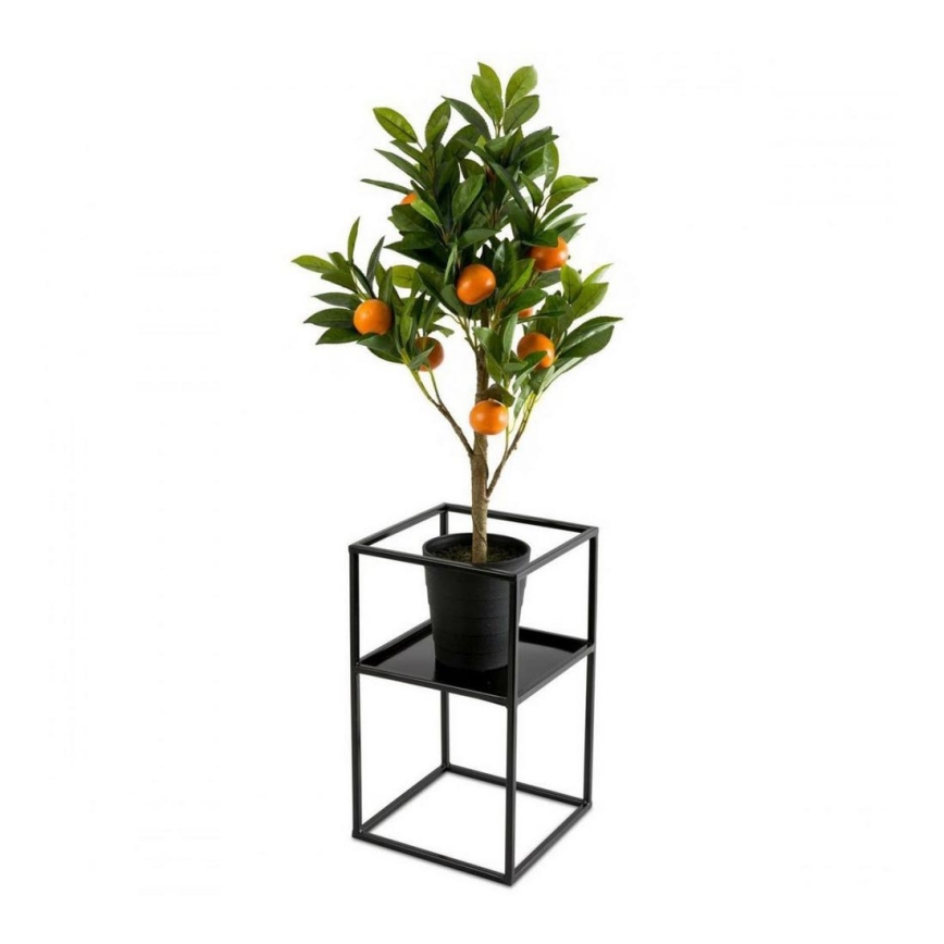 Soporte para plantas 40x24 negro