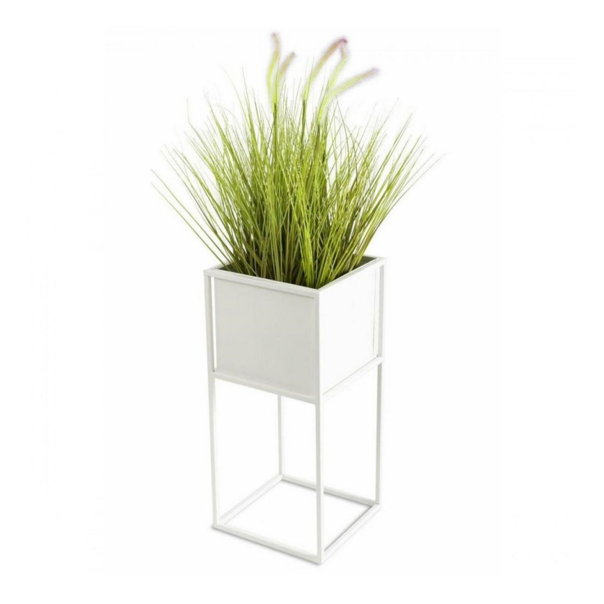Soporte para plantas 50x24 cm blanco