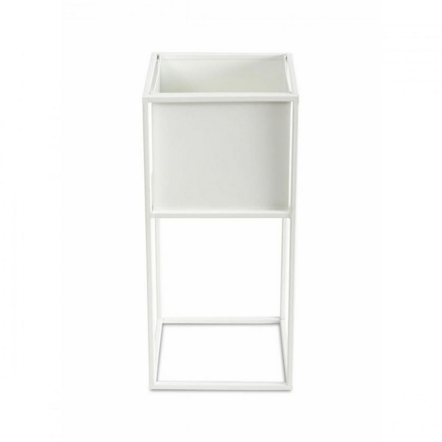 Soporte para plantas 50x24 cm blanco