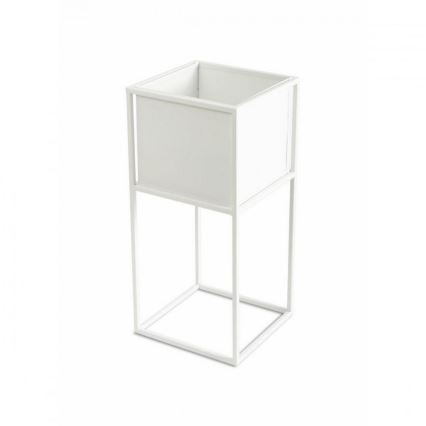 Soporte para plantas 50x24 cm blanco