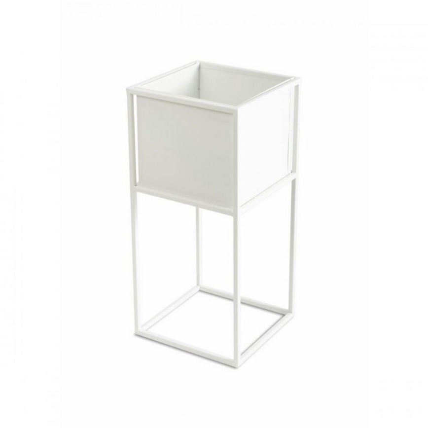 Soporte para plantas 50x24 cm blanco