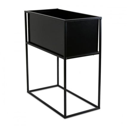 Soporte para plantas 50x44 cm negro