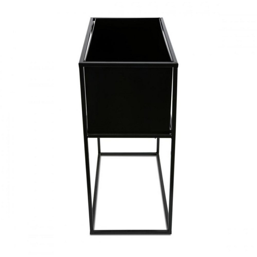 Soporte para plantas 50x44 cm negro