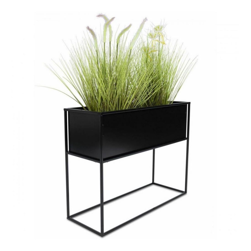 Soporte para plantas 50x64 cm negro