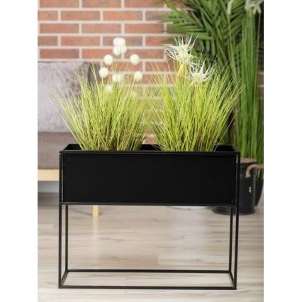 Soporte para plantas 50x64 cm negro