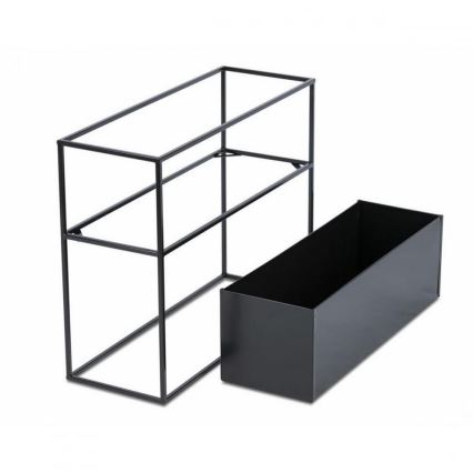 Soporte para plantas 50x64 cm negro