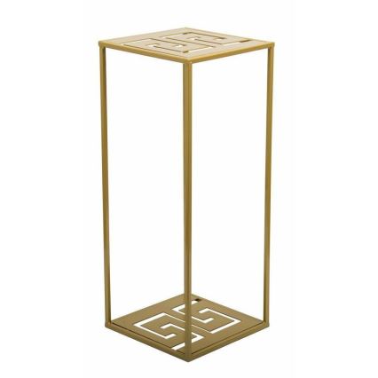 Soporte para flores 60x24 cm dorado