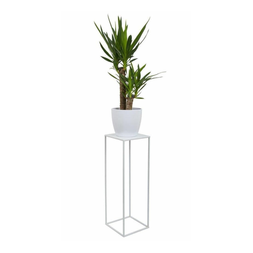 Soporte para plantas 70x24 cm blanco
