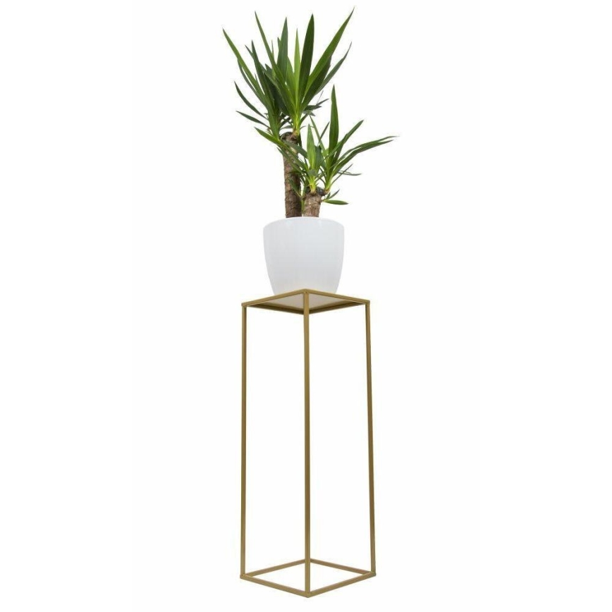 Soporte para plantas 70x24 cm dorado