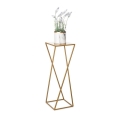 Soporte para plantas 70x24 cm dorado