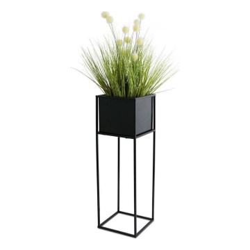 Soporte para plantas 70x24 cm negro