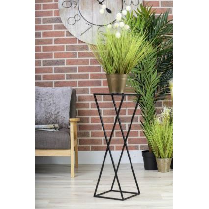 Soporte para plantas 70x24 negro