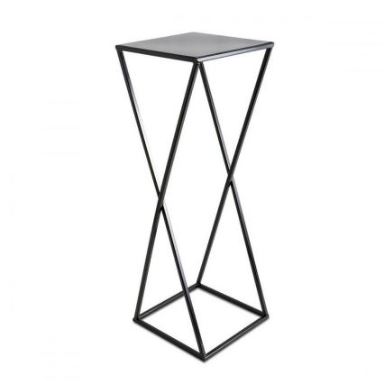 Soporte para plantas 70x24 negro