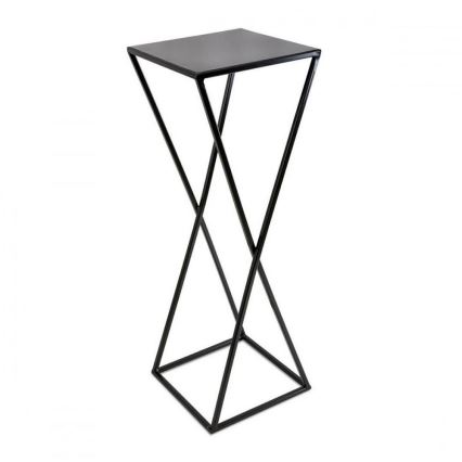 Soporte para plantas 70x24 negro
