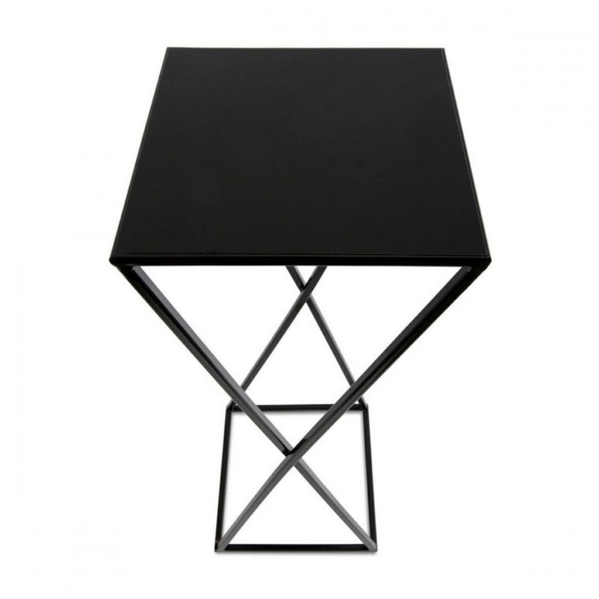 Soporte para plantas 70x24 negro