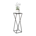 Soporte para plantas 70x24 cm negro
