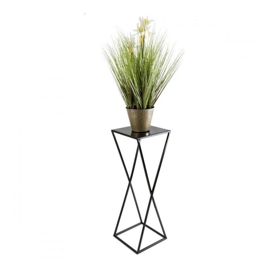 Soporte para plantas 70x24 negro