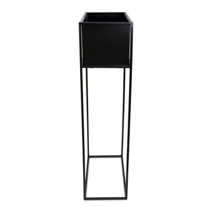 Soporte para plantas 90x44 cm negro