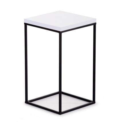 Soporte para plantas BASICLOFT 40x24 blanco/negro