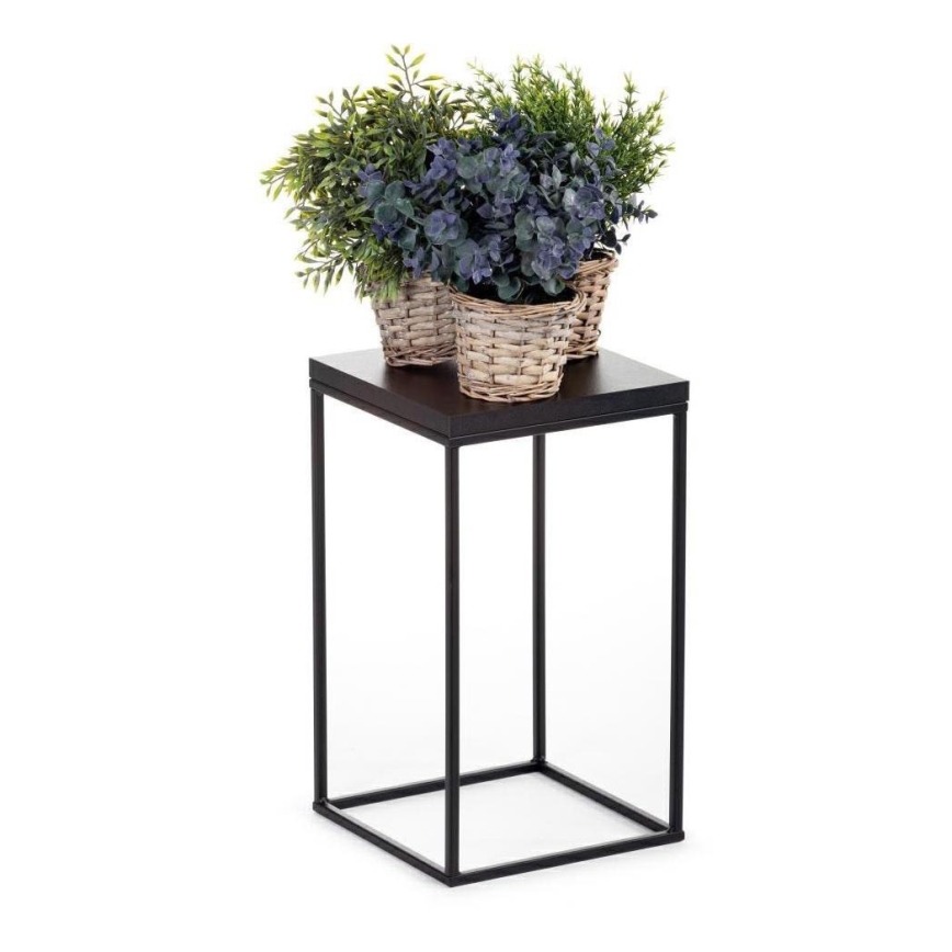 Soporte para plantas BASICLOFT 40x24 negro