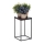 Soporte para plantas BASICLOFT 40x24 negro