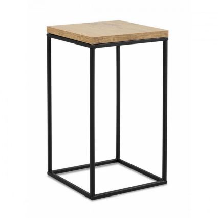 Soporte para plantas BASICLOFT 40x24 negro/marrón