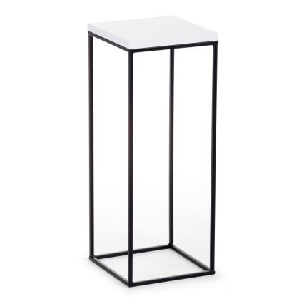 Soporte para plantas BASICLOFT 60x24 negro/blanco