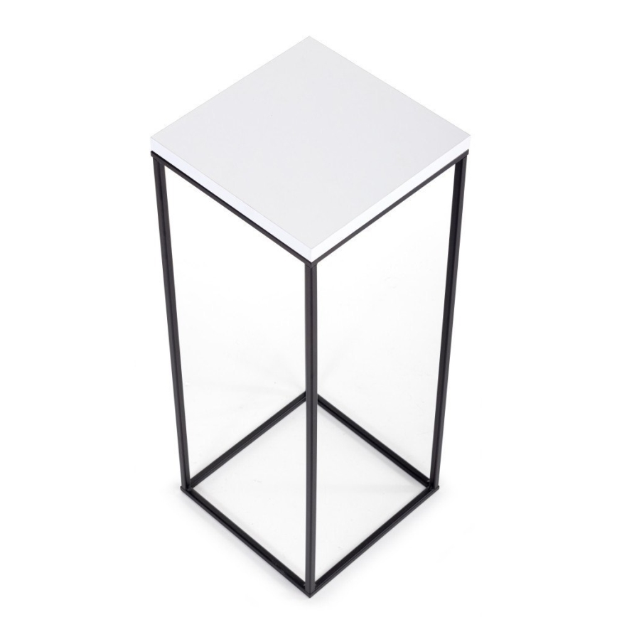 Soporte para plantas BASICLOFT 60x24 negro/blanco