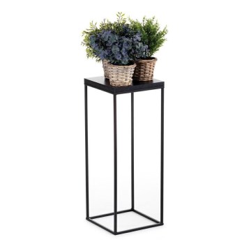 Soporte para plantas BASICLOFT 60x24 negro