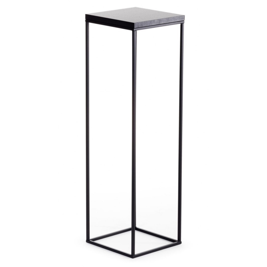 Soporte para plantas BASICLOFT 80x24 negro