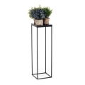 Soporte para plantas BASICLOFT 80x24 negro