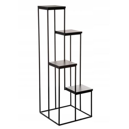 Soporte para plantas KASKADA 110x40 negro