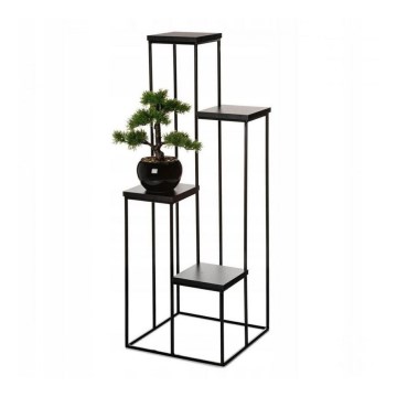 Soporte para plantas KASKADA 110x40 negro