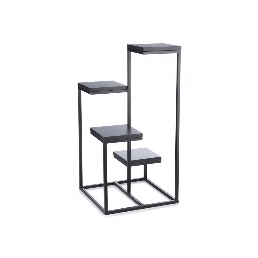 Soporte para plantas KASKADA 79x40 negro