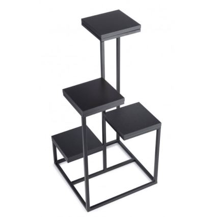 Soporte para plantas KASKADA 79x40 negro