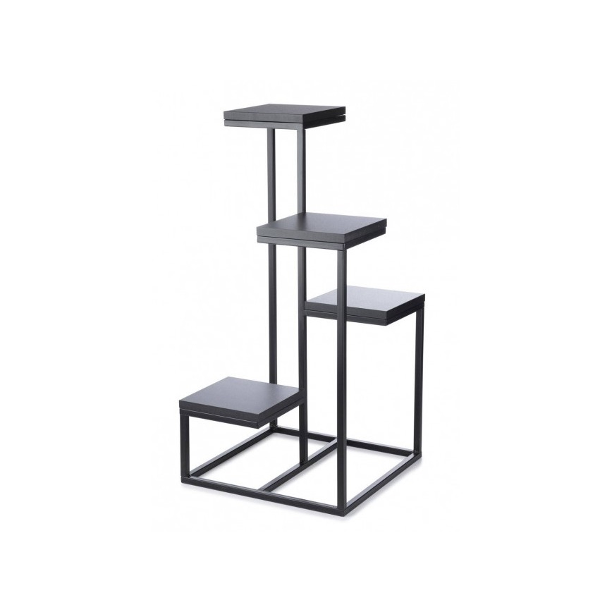 Soporte para plantas KASKADA 79x40 negro