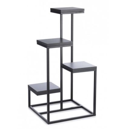 Soporte para plantas KASKADA 79x40 negro