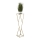 Soporte para plantas LOFT 100x23,5 cm dorado
