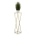 Soporte para plantas LOFT 100x24 cm dorado/blanco