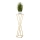 Soporte para plantas LOFT 100x24 cm dorado/blanco