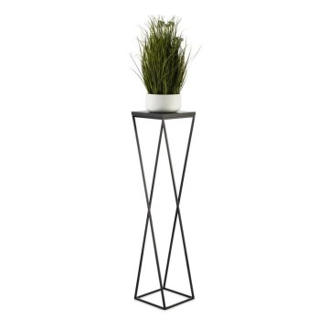 Soporte para plantas LOFT 100x24 cm negro
