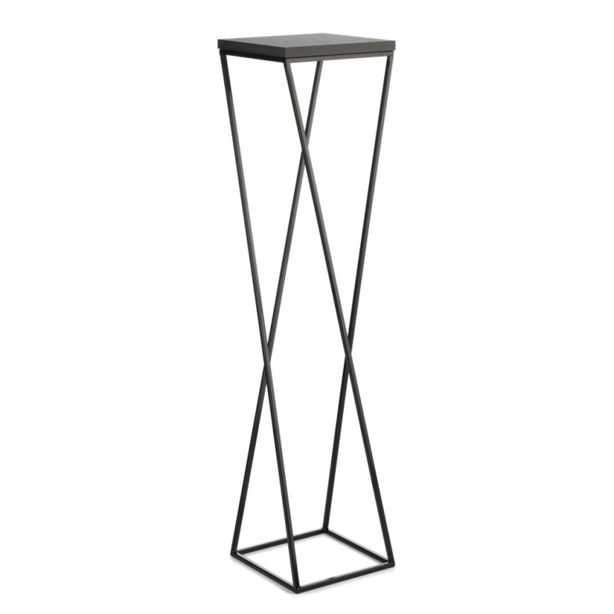 Soporte para plantas LOFT 100x24 cm negro