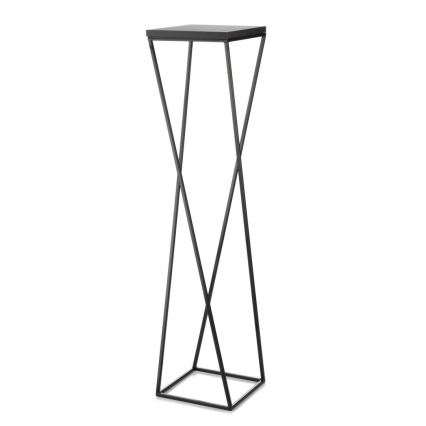 Soporte para plantas LOFT 100x24 cm negro