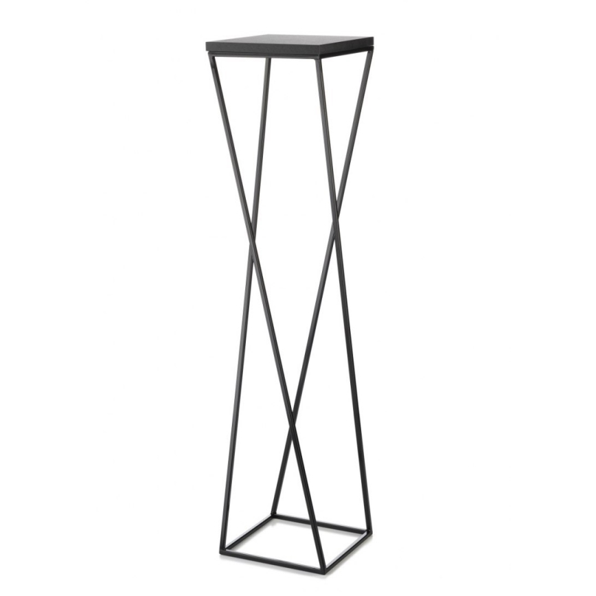 Soporte para plantas LOFT 100x24 cm negro